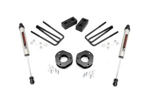 3.5 Inch Suspension Lift Kit w/V2 Shocks 07-13 Silverado/Sierra 1500 2WD Rough Country