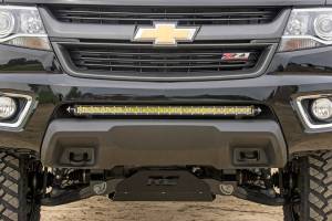 30 Inch Single Row LED Hidden Bumper Mounts 15-20 Colorado/Canyon Rough Country