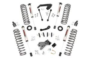 4 Inch Jeep Suspension Lift Kit V2 Monotube Shocks 07-18 Wrangler JK Rough Country