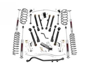 4 Inch Jeep X-Series Suspension Lift Kit 97-06 Wrangler TJ Rough Country