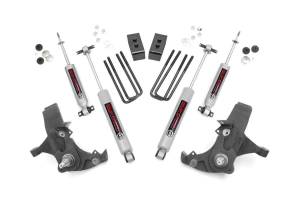 4 Inch Suspension Lift Kit 88-98 C1500/K1500 92-94 K5 Blazer 92-99 Yukon 95-99 Tahoe Rough Country