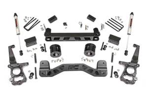 4 Inch Suspension Lift Kit w/V2 Shocks 15-20 F-150 2WD Rough Country