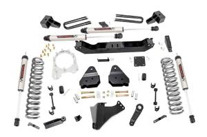 4.5 Inch Inch Ford Suspension Lift Kit w/ V2 Shocks 17-20 F-350 4WD Diesel Dually Rough Country