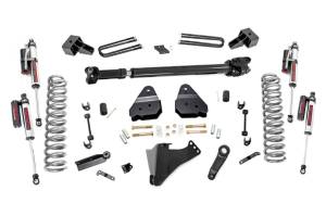 4.5 Inch Inch Ford Suspension Lift Kit w/ Vertex Shocks and Front Driveshaft 17-20 F-350 4WD Diesel Dually Rough Country