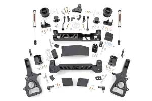 5 Inch RAM Suspension Lift Kit w/V2 Shocks 19-20 RAM 1500 4WD Air Ride Rough Country