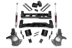 5 Inch Suspension Lift Kit No Struts w/N2.0 14-18 Silverado/Sierra 1500 2WD Aluminum/Stamped Steel Rough Country