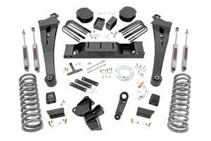 5.0 Inch Dodge Radius Arm Suspension Lift Kit (2020 Ram 3500 4WD Diesel, Air Ride, Dual Rear Wheels) Rough Country