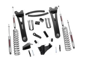 6 Inch Ford 05-07 F-250/F-350 Super Duty Radius Arm Suspension Lift Kit Premium N3 Shocks Diesel Rough Country