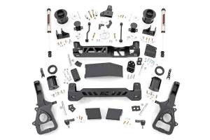 6 Inch RAM Suspension Lift Kit w/V2 Shocks 19-20 RAM 1500 4WD 22XL Factory Wheel Models Rough Country