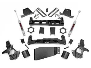 6 Inch Suspension Lift Kit N3 07-13 Silverado/Sierra 1500 Rough Country