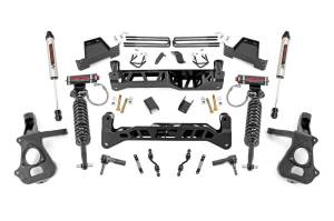 7 Inch Suspension Lift Kit Vertex & V2 14-18 Silverado/Sierra 1500 2WD  Aluminum/Stamped Steel Rough Country