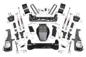 7.5 Inch GM Torsion Bar Drop Suspension Lift Kit (11-19 2500HD/3500HD) Rough Country