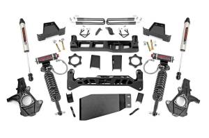 7.5 Inch Suspension Lift Kit Vertex & V2 Monotube Shocks 07-13 Silverado/Sierra 1500