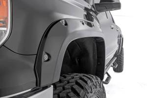 Chevrolet Pocket Fender Flares w/Rivets 14-15 Silverado 1500 5 Foot 8 Inch Bed Rough Country