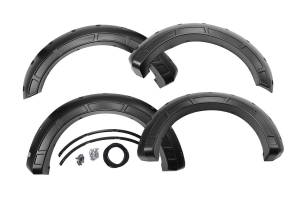 Defender Pocket Fender Flares Agate Black Ford Super Duty (17-22) Rough Country