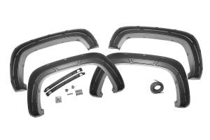 Defender Pocket Fender Flares Black Chevy Silverado 2500 HD/3500 HD (20-23) Rough Country