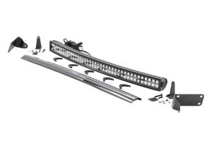 Dodge 40-inch Curved LED Light Bar Hidden Bumper Kit w/Black Series LED For 10-18 Ram 2500/3500 Rough Country