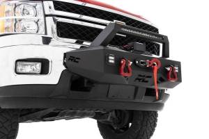 EXO Winch Mount System 11-19 Chevrolet Silverado 2500/3500 Rough Country