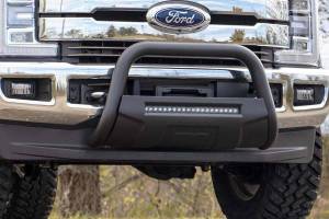 Ford 17-20 F-250 Bull Bar w/LED Light Bar Black Rough Country