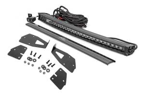 Ford 30 Inch LED Hidden Grille Kit w/Black Series DRL 17-20 Ford F-150 Raptor Rough Country