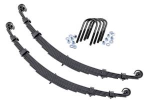 Front Leaf Springs 2.5 Inch Lift Pair 55-75 Jeep CJ 5 4WD Rough Country