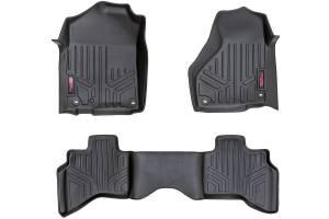 Heavy Duty Floor Mats Front/Rear-02-08 Dodge RAM 1500 Quad Cab Rough Country