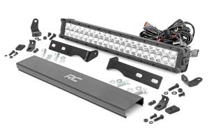 Jeep 20 Inch LED Bumper Kit Chrome Series w/Cool White DRL 11-20 WK2 Grand Cherokee Rough Country