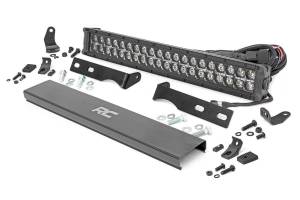 Jeep 20.0 Inch LED Bumper Kit Black Series w/ Amber DRL 11-20 Jeep WK2 Grand Cherokee Rough Country