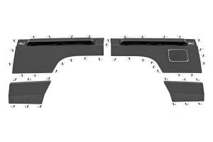 Jeep Rear Upper and Lower Quarter Panel Armor 97-01 Cherokee XJ Rough Country