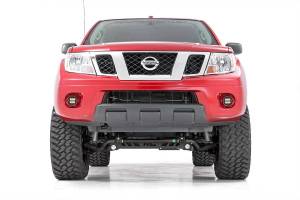 Nissan LED Fog Light Kit Black Series 05-19 Frontier Rough Country