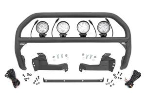 Nudge Bar 4 Inch Round Led (x4) 2021 Ford Bronco Sport 4WD Rough Country