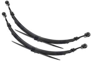 Rear Leaf Springs 4 Inch Lift Pair 73-76 GMC Half-Ton Suburban 4WD Rough Country