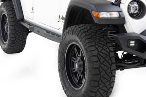 Rock Sliders Heavy Duty 4-Door 18-22 Jeep Wrangler JL 4WD Rough Country