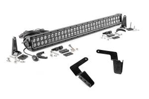 Toyota 30 Inch LED Bumper Kit Black Series 07-14 FJ Cruiser Rough Country