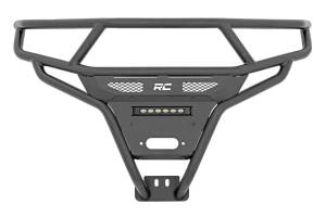 Tubular Bumper Front Black Series LED 6 Light Slim Line Polaris RZR XP1000 Rough Country