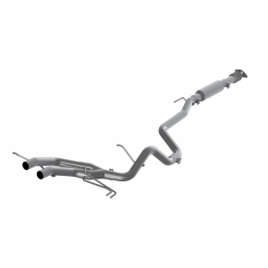 2.5 Inch Cat Back Exhaust System Dual Exit For 13-18 Hyundai Veloster Turbo Aluminized Steel MBRP