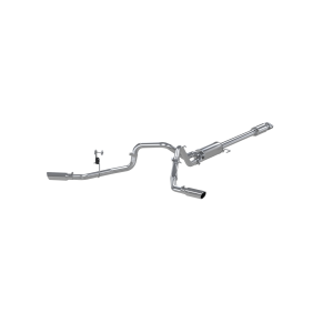 2.5 Inch Cat Back Exhaust System Dual Side Exit For 15-20 Ford F-150 5.0L Aluminized Steel MBRP