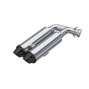 2020-2023 Polaris Sportsman XP 1000S and Scrambler XP 1000 Performance Series 4 Inch Dual Slip-on Exhaust MBRP