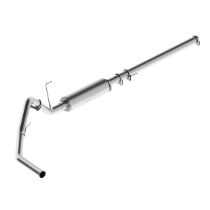 3 Inch Cat Back Exhaust System Single Side Aluminized Steel For 04-08 Ford F-150 Extended/Crew Cab Short Bed MBRP