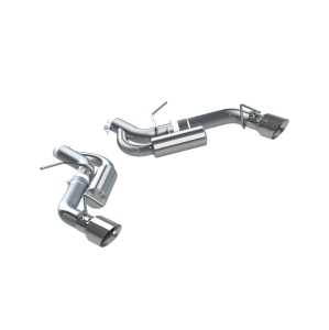 3 Inch Dual Axle Back For 16-Up Chevrolet Camaro SS T409 Stainless Steel MBRP