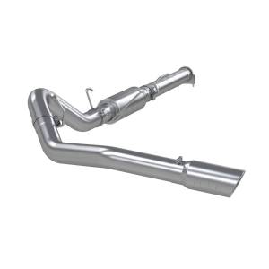 4 Inch Cat Back Exhaust System Single Side Exit Aluminized Steel For 04-07 Dodge Ram 2500/3500 Cummins MBRP