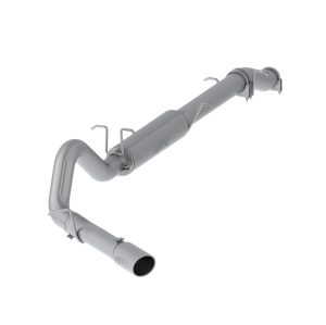 4 Inch Cat Back Exhaust System Single Side Stock Cat Exit Aluminized Steel For 03-07 Ford F-250/350 6.0L Extended Cab/Crew Cab MBRP