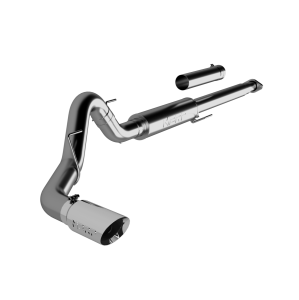 4 Inch Cat Back Exhaust System Single T304 Stainless Steel For 15-20 Ford F-150 2.7L/3.5L EcoBoost Excludes 19 F150 Limited MBRP