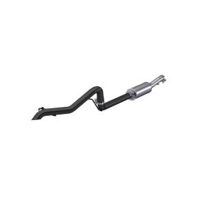 Cat Back Exhaust System Single Rear Exit Off Road Black For 12-18 Jeep Wrangler/Rubicon JK 3.6L V6 2/4 Door MBRP