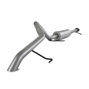 Cat Back Exhaust System Single Rear Exit Off-Road Tail No Tip For 07-14 Toyota FJ 4.0L V6 Aluminized Steel MBRP