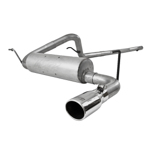 Cat Back Exhaust System Single Side Aluminized Steel For 07-11 Jeep Wrangler 2/4 Door3.8L V6 MBRP