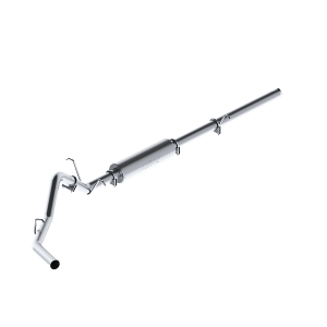 Cat Back Exhaust System Single Side Aluminized Steel For 09-13 Silverado/Sierra 1500 MBRP