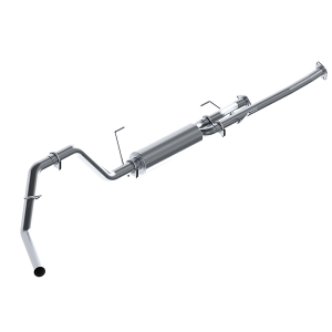 Cat Back Exhaust System Single Side No Tip Aluminized Steel For 09-21 Toyota Tundra MBRP