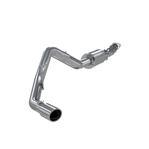 Ford 3 Inch Cat Back Exhaust System Single Side Exit For 11-14 Ford F-150 5.0L Long Bed MBRP