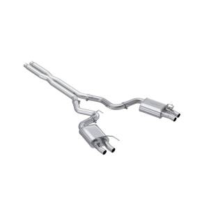 Mustang 3 Inch Cat Back Exhaust System Dual Quad Split Rear Exit For 16-20 Ford GT350/GT350R Armor Pro Series MBRP